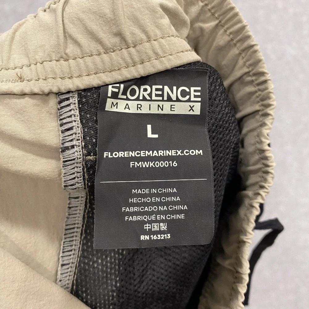 Florence Marine X Shorts Mens L Khaki All Purpose Cordura